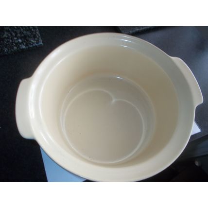 CASSEROLE BOWL BLUE OUTER STONEWARE (14/01)