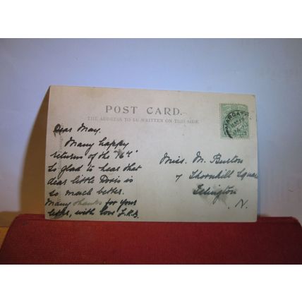 THE SANDS, BROADSTAIRS, KENT used antique postcard 1907 pm =