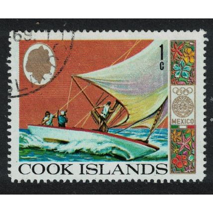 Cook Is. Sailing Olympic Games Mexico 6v 1968 Canc SG#277 Sc#237