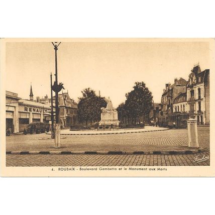 59 - Roubaix - boulevard Gambett