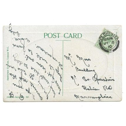 Lexden Church, Colchester, Essex, RP Postcard.