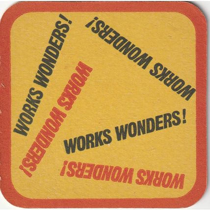 BEER MAT - IND COOPE BREWERY - DOUBLE DIAMOND - (Cat No 150) - (1969)
