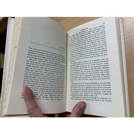 1967 "ANTS OBSERVED" SCIENTIFIC BOOK CLUB VINTAGE HARDBACK BOOK (P3)