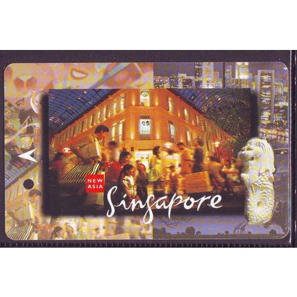 New Asia S'pore Tourist Souvenir Ticket SMRT Train Card