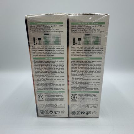 Herbatint Hair Color 6N Dark Blonde – 2 Packs of 2 (Total of 4 Boxes)