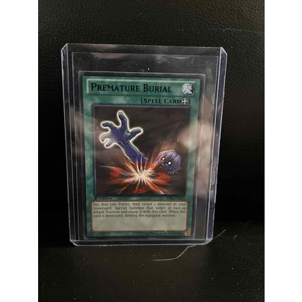 Premature Burial - BP02-EN135 - Rare - 1st Edition Battle Pack 2: War of the Gia