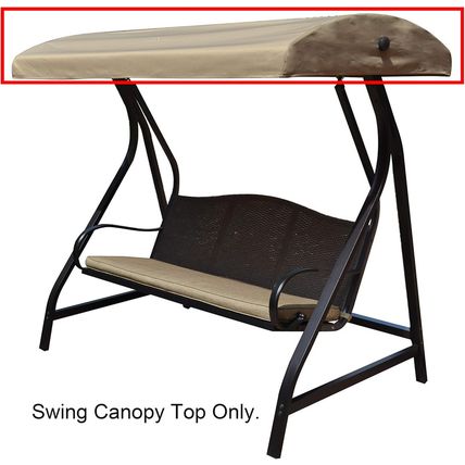 ALISUN Replacement Canopy Top for GT Porch Swing Model #GCS00229C (Will Not Fit
