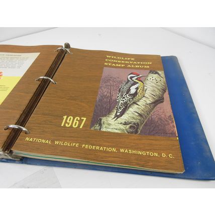 LOT of 16 Wildlife Conservation Stamp Albums All COMPLETE 1950s,1960,1970,1980s