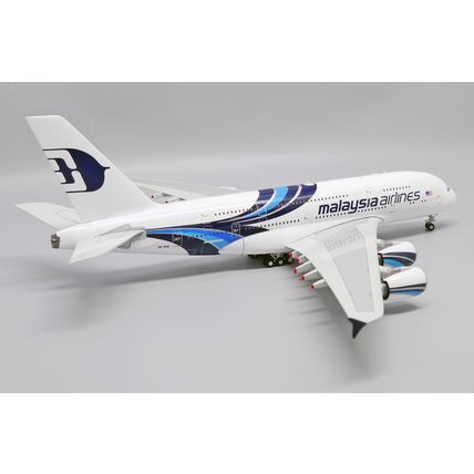 AIRBUS A380 MALAYSIA AIRLINES REG: 9M-MNB WITH STAND - JC WINGS JC20057 1/200