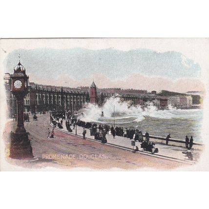 EC973 DOUGLAS PROMENADE . PRINTED POSTCARD
