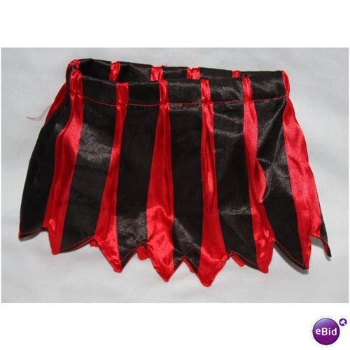 Build A Bear Workshop Black & Red Costume Skirt