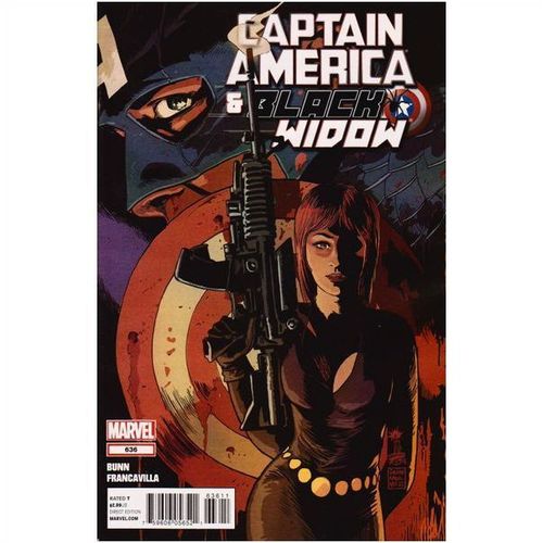 Captain America And Black Widow (2012) #636 Marvel Bunn Francavilla