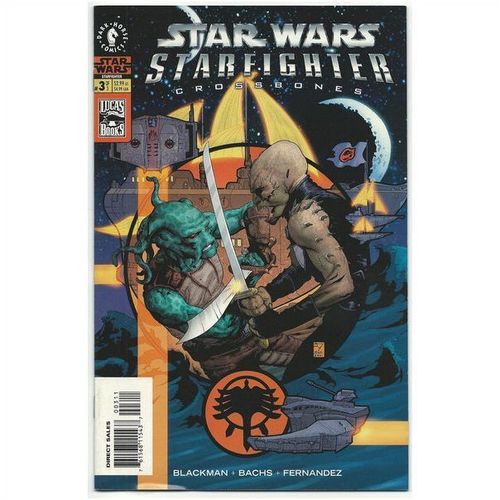 STAR WARS ' STARFIGHTER- CROSSBONES ' # 3 (2002)