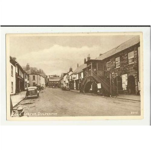 Somerset DULVERTON Fore Street Postcard by RA (8312)