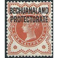 Bechuanaland 1897 SG59 1/2d Vermillion Mounted Mint ... .