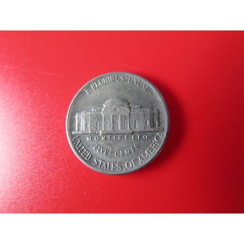 1984 UNITED STATES FIVE CENTS D MINT MARK FREE POST. B