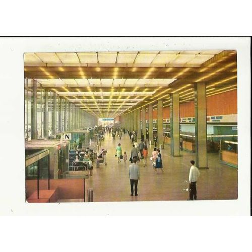 France PARIS Orly Airport Hall Postcard by Editions P.I (138)