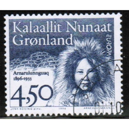 1996 Greenland Sc# 311 used - Europa 4.50kr