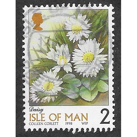 IOM 1998 3P 'FLOWERS DEFINITIVES' FINE USED (EBID61-357)
