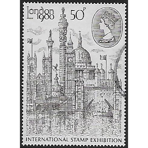 SG 1118: 'London 1980' International Stamp Exhibition, type I.