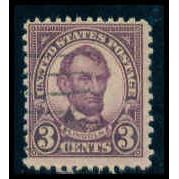Used 635 3c Abraham Lincoln Barely Clears M09930