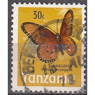 Tanzania 1973 Michel 39 O Cote (2005) 0.20 Euro Papillon Le Petit monarque