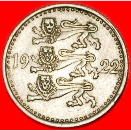 FIRST TYPE ★ estonia (ex. the USSR, russia) ★ 1 MARKA 1922!★LOW START★NO RESERVE
