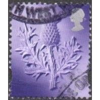 1999-2002 QE2 Scotland Regional Definitives Issues, E.Value. Very Fine Used