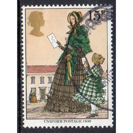 GB 1979 Death Centenary of Sir Rowland Hill - Woman & Girl with Letters 15p Used