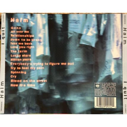 HAIM - I Quit - CD SIGNED INSERT In Hand SEALED NEW MINT