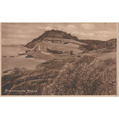 Postcard Branscombe Beach by Frith & Co circa 1910 unused