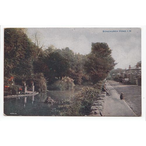Bonchurch Pond Vetnor Isle of Wight Postcard Celeque Series 49616