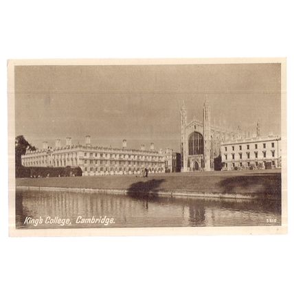 KINGS COLLEGE, Cambridge unused vintage postcard by Photo-precision =
