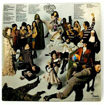 Jethro Tull War Child LP 12" Vinyl 33rpm Record Album (P7)