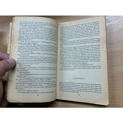 1963 MORRIS WEST "THE SECOND VICTORY" WW2 FICTION PAPERBACK BOOK (P2)