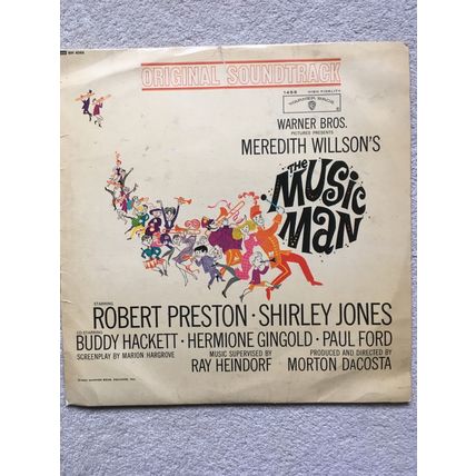 THE MUSIC MAN - ORIGINAL SOUNDTRACK (UK VINYL LP, 1962)