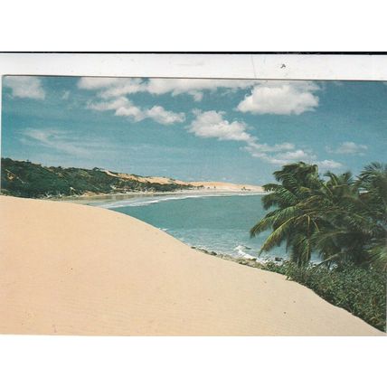 Lagoinha Beach Brazil Postcard used VGC