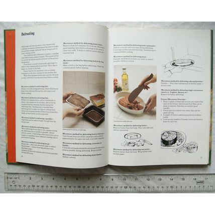 1984 Toshiba Book of Microwave Cooking by Annemarie Rosier