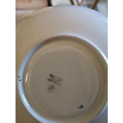 Paragon 3 Plates 2 Saucers Rose Design