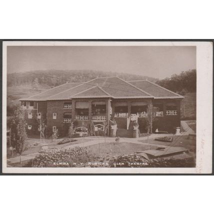 Roricks Glen Theatre, Elmira, New York, 1917 - MacGreevey Sleght-De Graffe RPPC