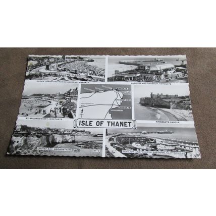 1960s real photo Postcard - Isle of Thanet scenes, Kent