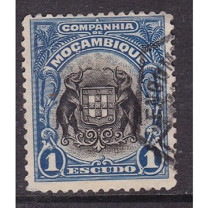 Mozambique Company 1918 Arms 1E Fine Used SG 249 VGC