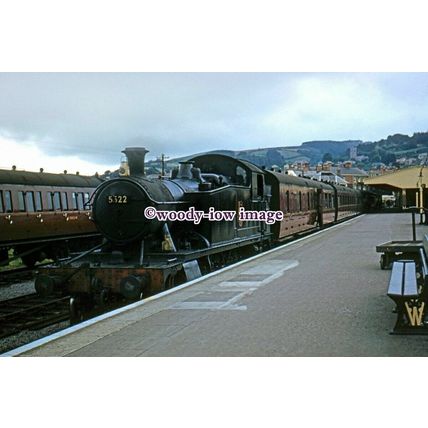 pu2428 - Somerset - Engine No.5522 at Minehead Station - photograph 6x4