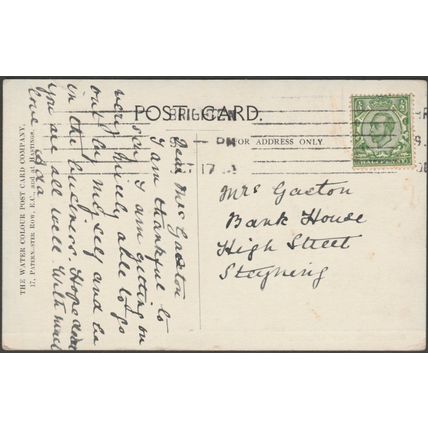 Rottingdean, near Brighton, Sussex, 1914 - Water Colour Post Card Co