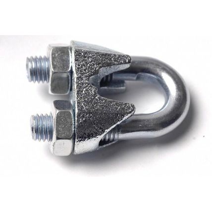 Wire Rope Grips Clamps U Bolts Fitting Cable Cord Tie Steel Metal