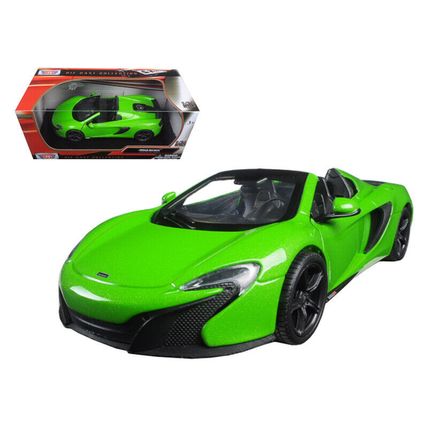 McLaren 650S Spider Green 1/24 Diecast Model Car by Motormax