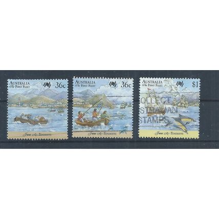 Australia stamps 1987 Bicentenary of Australian Settlement 7th series used (Q288