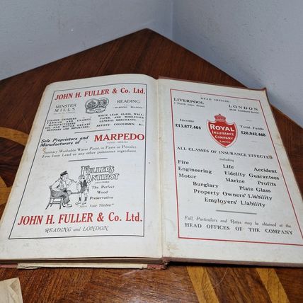 Kelly's Directory of Wiltshire 1923 - 2 Maps