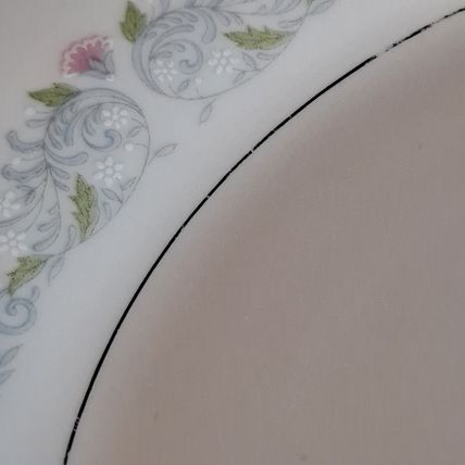 Vintage Lot 4 Crown Ming Fine China WINDSOR SALAD PLATES Jiang Shiang 7 1/2"
