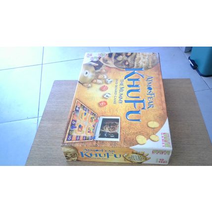 ATMOSFEAR: KHUFU THE MUMMY DVD BOARD GAME (Vivid Games) 2005 - SEE NOTES